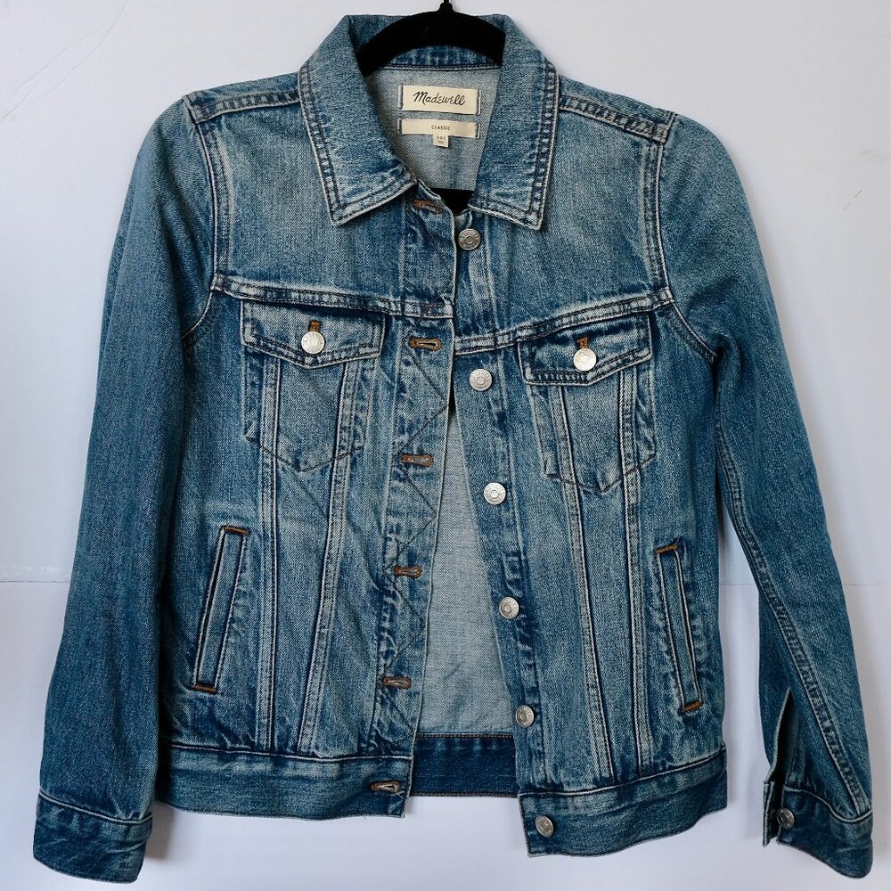Madewell - Jean Jacket in Pinter Wash - XXS